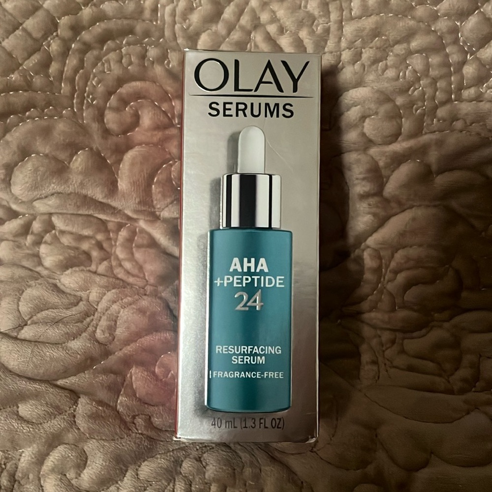 Olay serum. ADA + peptide 24